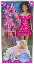 Set de Muñecas Simba Steffi Love niñera con 2 muñecos bebés y accesorios