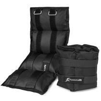 Set de pesos ajustáveis ProsourceFit para tornozelo e punho 2 x 2,5 kg Set de pesos ajustáveis ProsourceFit para tornozelo e punho 2 x 2,5 kg