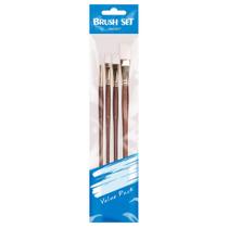 Set de Pincéis Artístico Sinoart SFB0274 04 Unidades
