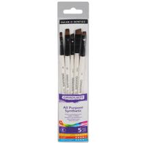 Set de Pincéis Sintéticos Chatos Daler Rowney 05 Unidades 212550008