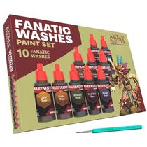 Set de Pintura Army Painter Warpaints Fanatic Lavados 10x18mL