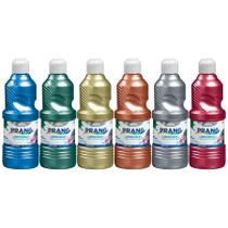 Set de Pintura Tempera Metálica Lavable Prang 473 mL 6 Unidades