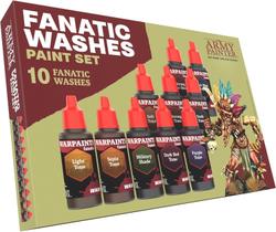 Set de Pintura The Army Painter Warpaints Fanatic Lavados 10x18 mL Set de Pintura The Army Painter Warpaints Fanatic Lavados 10x18 mL