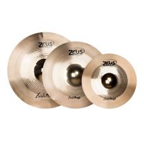 Set de Prato Zeus B10 Evolution Pro Set C 14" 16" 20" + Bag
