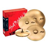 Set de Pratos 14” 16” 18” 20” B20 Sabian XSR Performance Set Set de Pratos 14” 16” 18” 20” B20 Sabian XSR Performance Set