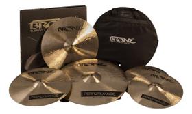 Set De Pratos Bronz Performance (b20) - Hh14, Cr16/18 E Rd20