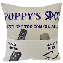 Set de Regalo de Funda de Almohada con 2 Bolsillos CYMROK Poppy 46x46 cm