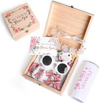 Set de Regalo para la Propuesta de Dama de Honor Infantil Frerdui 9 Piezas con Vaso Térmico y Más