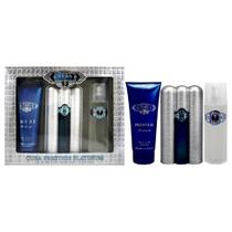 Set de Regalo Perfume Cuba Prestige Platinum 3 Piezas para Hombre