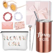 Set de Regalos para Niña de las Flores Propuesta Serial 9 Pzs con Vaso con Pajilla Rosa Set de Regalos para Niña de las Flores Propuesta Serial 9 Pzs con Vaso con Pajilla Rosa