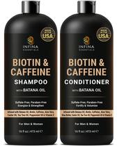 Set de Shampoo y Acondicionador INFINA ESSENTIALS con Aceite de Batana 473 ml