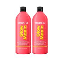 Set de Shampoo y Acondicionador MATRIX Glow Mania 1000ml Cuidado del Color