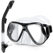 Set de Snorkel Greatever con Máscara de Buceo Panorámica Antivaho Set de Snorkel Greatever con Máscara de Buceo Panorámica Antivaho