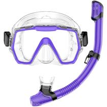 Set de Snorkel Honlanor para Adultos con Equipamiento Antifugas y Antivaho Set de Snorkel Honlanor para Adultos con Equipamiento Antifugas y Antivaho