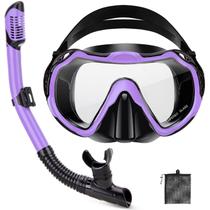 Set de Snorkel PIYAZI Equipo de Snorkel para Adultos con Bolsa de Malla