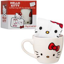 Set de Taza y Calcetines Hello Kitty de Get Trend 340 ml