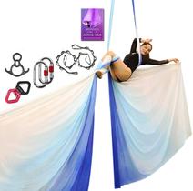 Set de Telas Aéreas SYCYKA Deluxe para Yoga Aéreo 10m x 2,8m