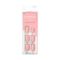 Set de Uñas KISS imPRESS Dolce Pink con 30 Uñas Resistentes Set de Uñas KISS imPRESS Dolce Pink con 30 Uñas Resistentes