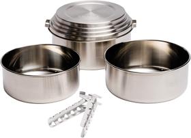 Set de utensilios de cocina Solo Stove, 3 ollas de acero inoxidable para camping