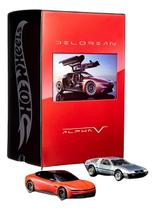 Set Delorean Dmc-12 Alpha Hotwheels 1:64 Set Delorean Dmc-12 Alpha Hotwheels 1:64