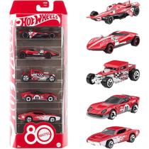 Set Hot Wheels Edição Comemorativa 80 Anos Mattel 1:64 Jgk08