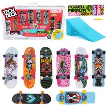 Set Mini Skate Tech Deck Powell Peralta 8 piezas con Rampa