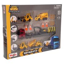 Set Mini Work Machines Construção Maisto 12630