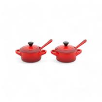 Set Molhos e Condimentos Le Creuset Vermelho