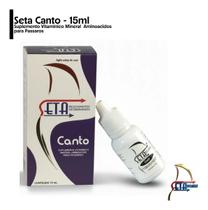 Seta Canto Suplemento Vitaminico Mineral -15ml Passaros