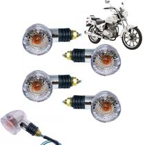 Seta Pisca Dafra Kansas 150 Dianteiro + Traseiro Kit 4 Peças Seta Pisca Dafra Kansas 150 Dianteiro + Traseiro Kit 4 Peças