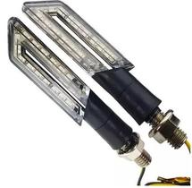Seta Pisca Led Moto Universal Cb300 Next Cb Hornet Xj6 Par Seta Pisca Led Moto Universal Cb300 Next Cb Hornet Xj6 Par