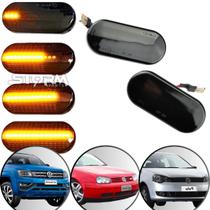 Seta Pisca Sequencial Vw Golf Mk4 Amarok Passat Polo Bora Seat Sapão Sinal Repetidor Lateral Lampada Lente Led iluminação alerta original