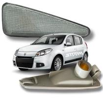 Seta Pisca Sinal Sandero Ano 2008 a 2014 Lado esquerdo motorista Renault Repetidor Lateral Novo Expression Authentique Run Gt Line Vibe