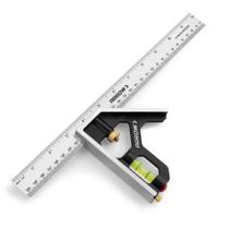 Seta quadrada combinada de 30 cm com régua de aço inoxidável Seta quadrada combinada de 30 cm com régua de aço inoxidável