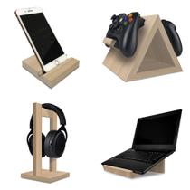 Setup Gamer Kit Spark Suporte para Controle Headset Notebook e Celular Jade