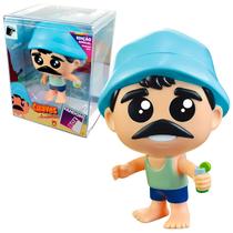 Seu Madruga Em Acapulco Em Vinil Boneco Coleção Turma Do Chaves - Líder Brinquedos