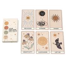 Seus sentimentos são válidos Oracle Deck 2a edição Oracle Mood Deck Tarot Oracle Witch Deck