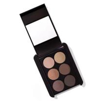 Sexteto De Sombras All Nude Paleta de Cores Nude AR MAQUIAGEM Abelha Rainha REF 4913