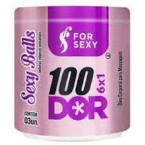 Sexy balls 100dor com 3 unidades for sexy