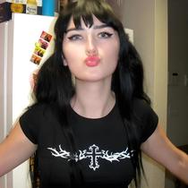 Sexy harajuku y2k doce menina magro ajuste aberto umbigo na moda padrão criativo camiseta feminina