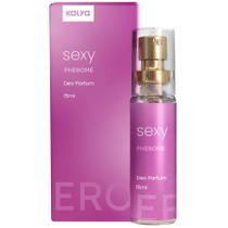 Sexy pherome perfume feminino com estimulador de feromônio 15ml kalya