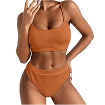 Sexy Women Solid Color Backless Bikini Duas Peças Swimwear Swimsuit Beachwear Set Sexy Women Solid Color Backless Bikini Duas Peças Swimwear Swimsuit Beachwear Set