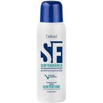 Sf desodorante sem fragrância antitranspirante delikad 90ml.