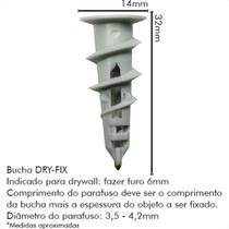 Sforplast Bucha P/Gesso Sfor Dry Fix C/100