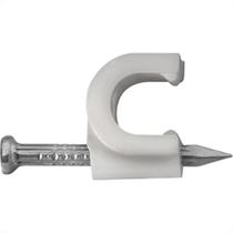 Sforplast Eletrica Grampo Fixa Fio Coax.Sfor 10 C/100 Sforplast Eletrica Grampo Fixa Fio Coax.Sfor 10 C/100
