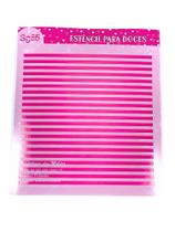 SG85 Estêncil listrinhas para confeitaria e artesanato. SG85 Estêncil listrinhas para confeitaria e artesanato.
