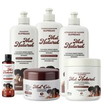 Sh 500ml+Cond 500ml+Mask 500ml+Ativ 500ml+Mel Cola 250g+Óleo Sh 500ml+Cond 500ml+Mask 500ml+Ativ 500ml+Mel Cola 250g+Óleo
