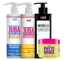 Sh E Cond Juba, Acidificante Infusão 300g E Masc Phyto 300g Sh E Cond Juba, Acidificante Infusão 300g E Masc Phyto 300g