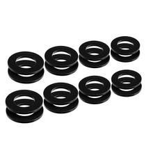 Shackle Washers Rubber Spacers AUTMATCH, pacote com anel 16 D Shackle Washers Rubber Spacers AUTMATCH, pacote com anel 16 D