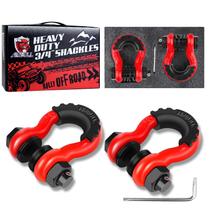 Shackles AMBULL Shackles 3/4 D Ring Shackle (pacote com 2) 20.412 kg